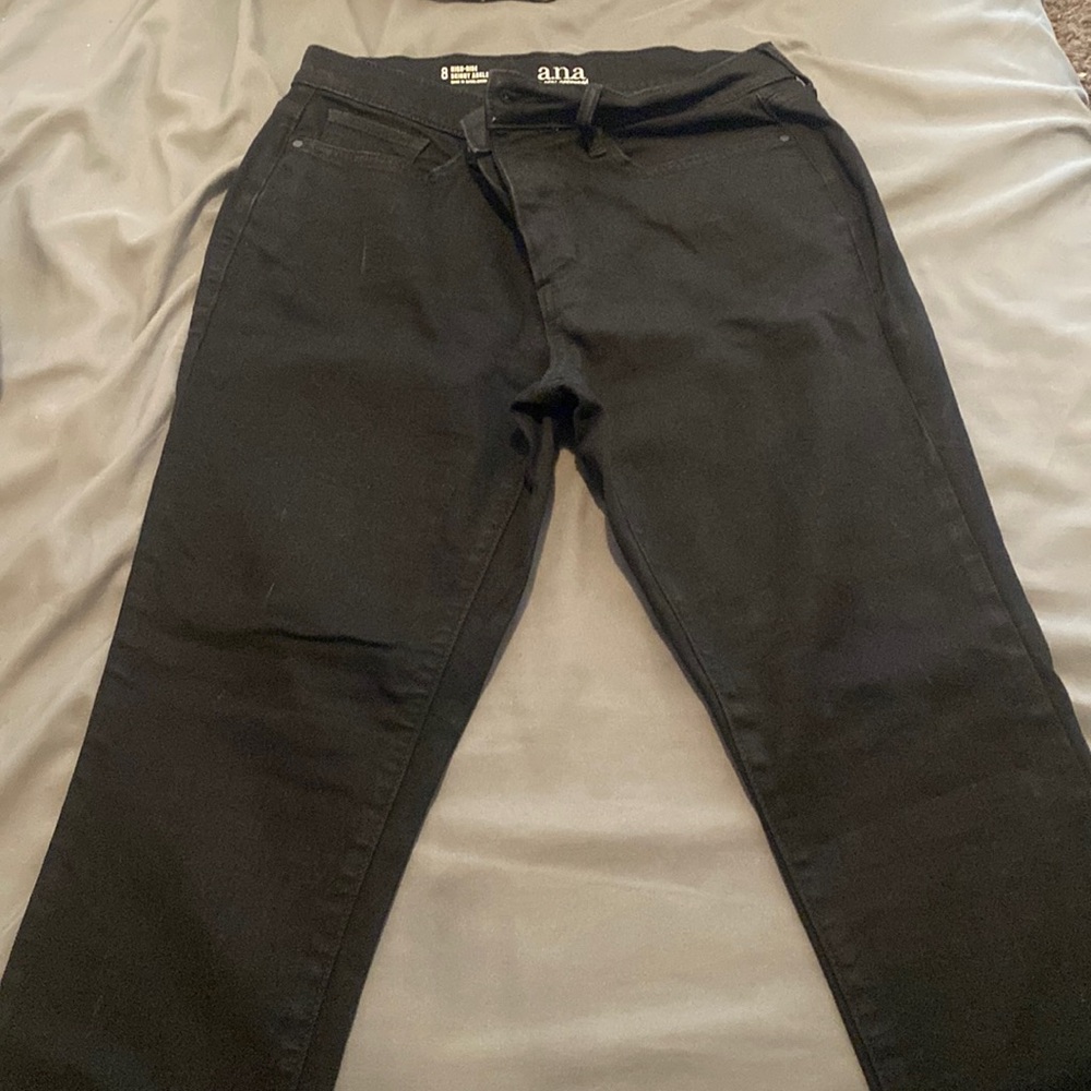 Ana Black Skinny Jean - Size 8